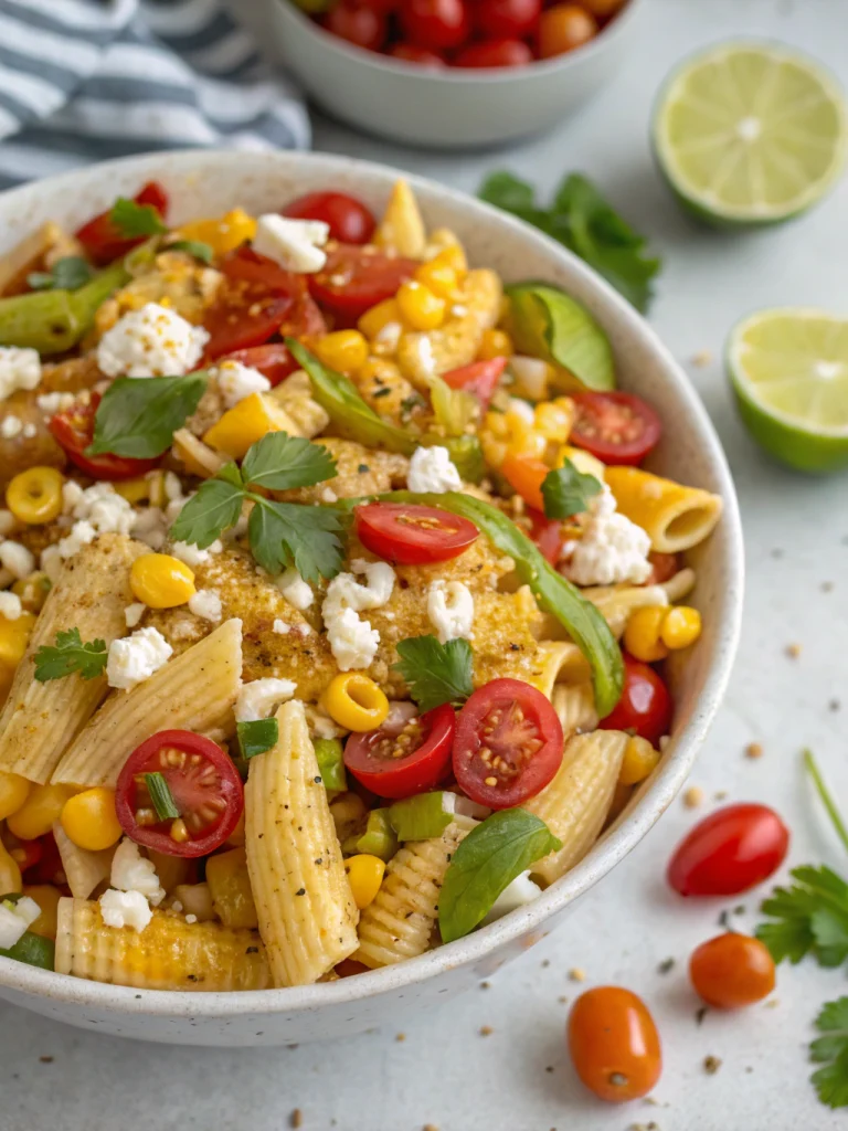 Mexican Street Corn Pasta Salad