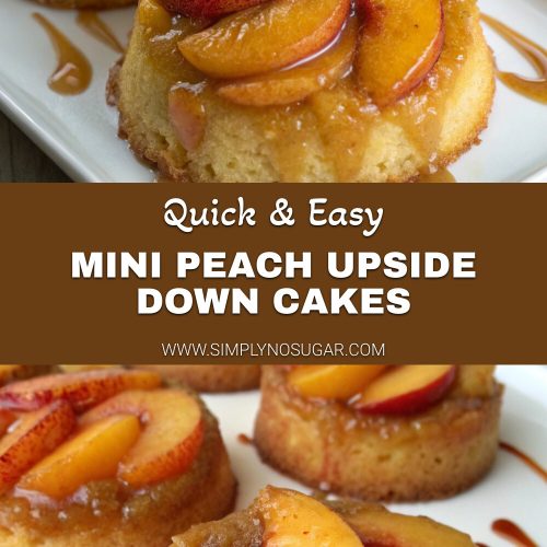 Mini Peach Upside Down Cakes pinterest