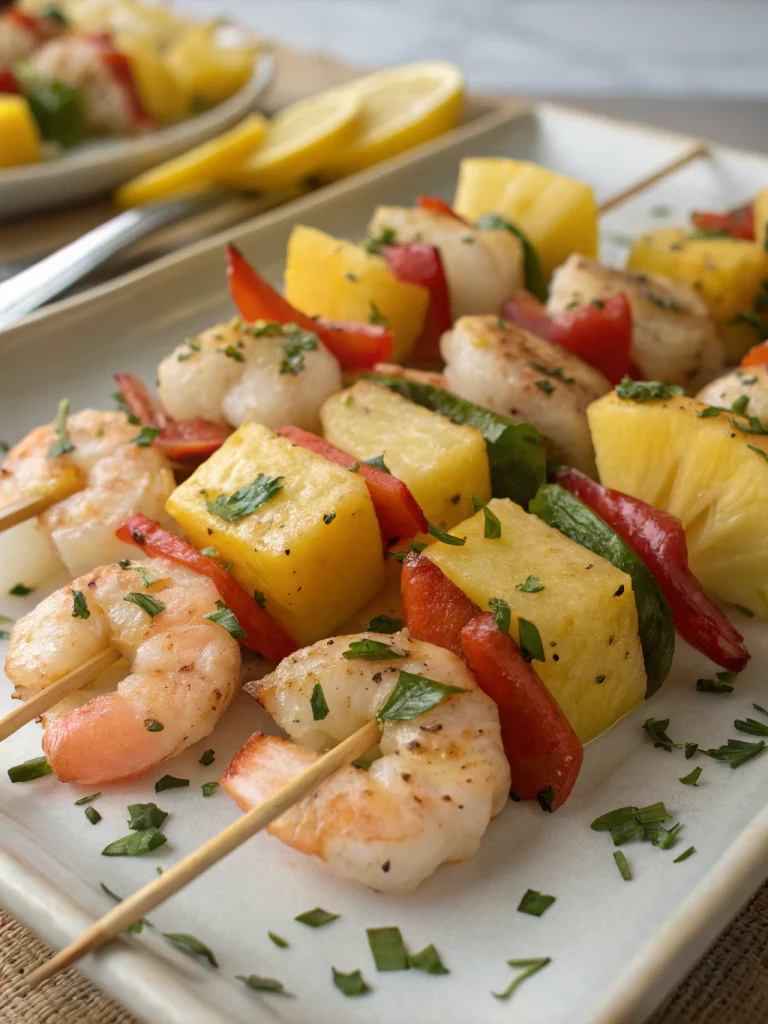 Mini Skewer Combos (Fruit, Seafood)