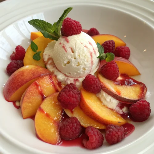 Modern Peach Melba 1