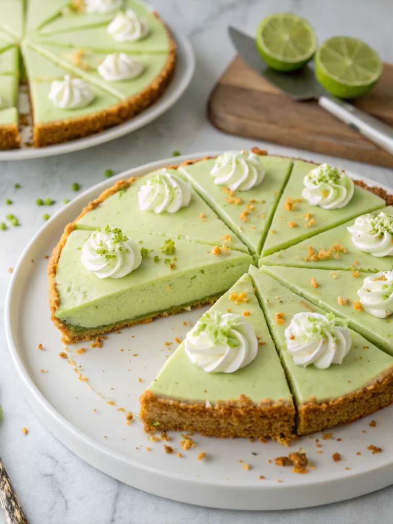 No Bake Key Lime Pie