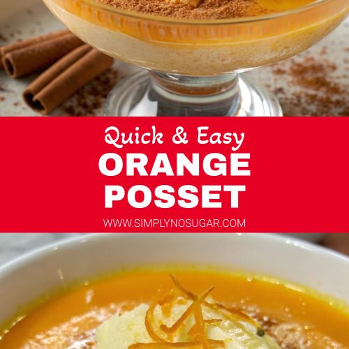 Orange Posset pinterest