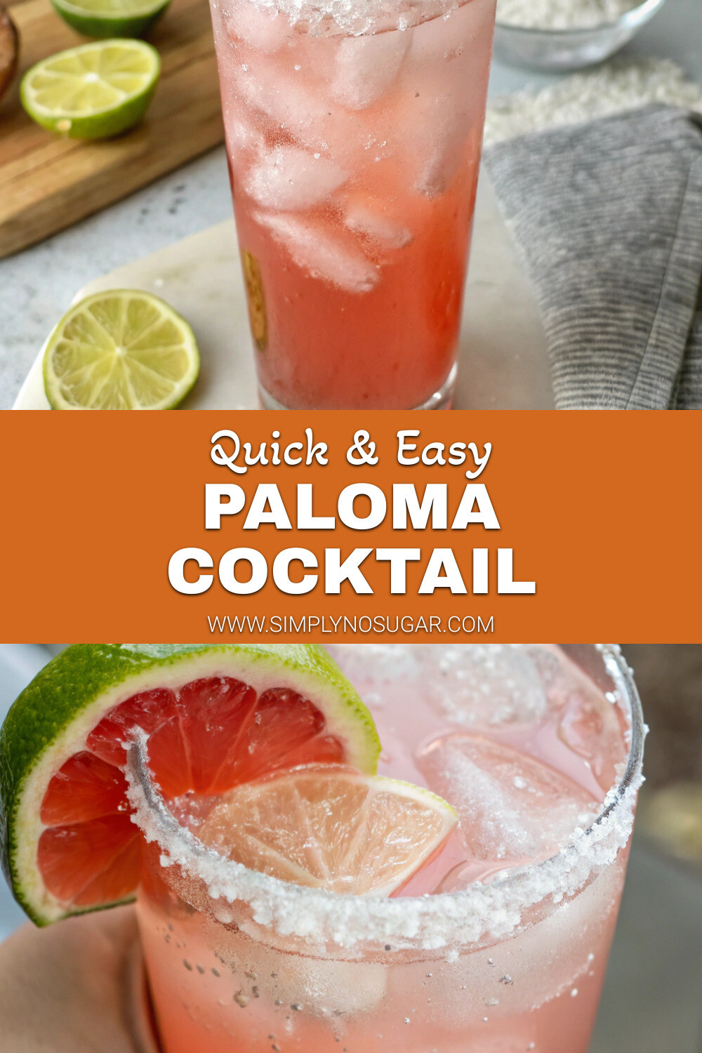 Paloma Cocktail Pinterest Image