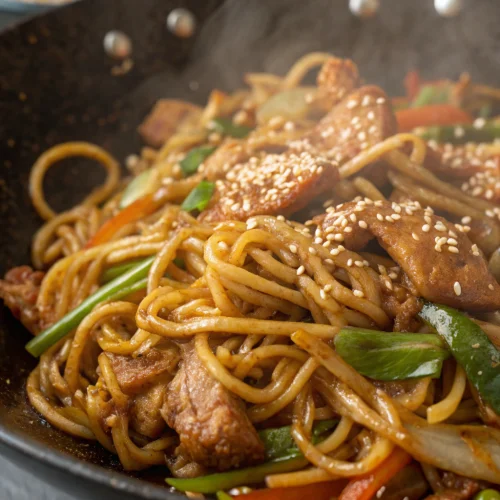 Panda Express Style Chow Mein 1