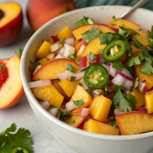 Peach Salsa Recipe 1