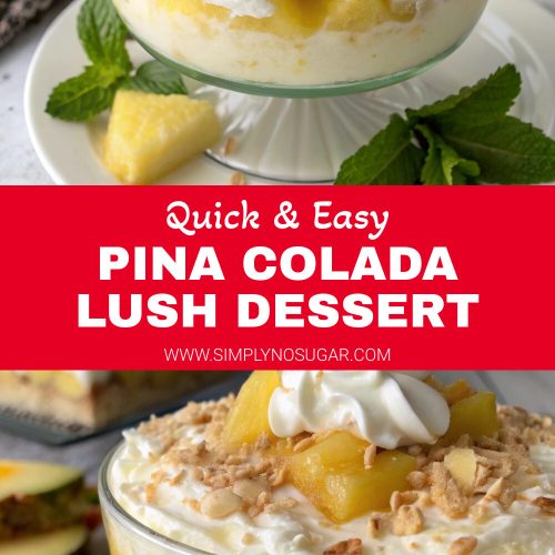 Pina Colada Lush Dessert pinterest