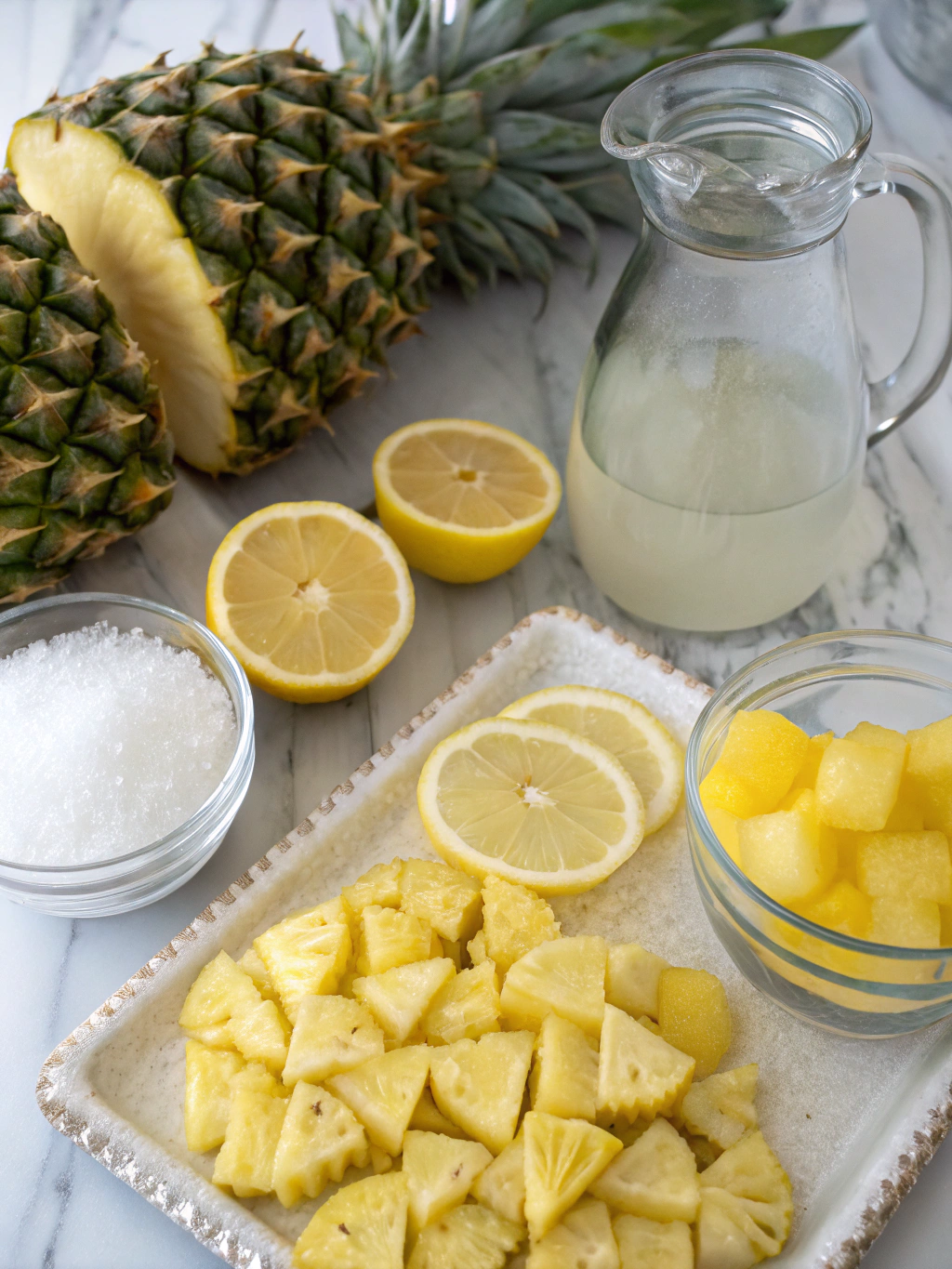 Pineapple Lemonade Ingredients