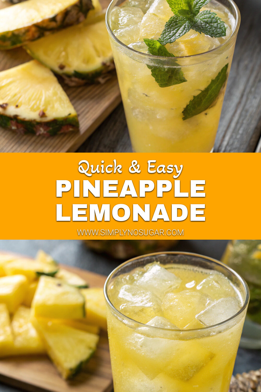Pineapple Lemonade Pinterest Image
