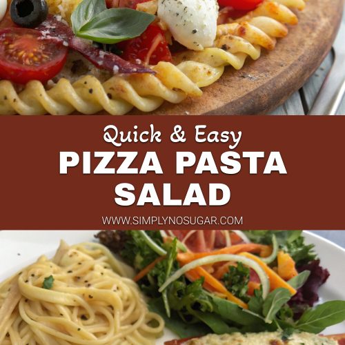 Pizza Pasta Salad pinterest