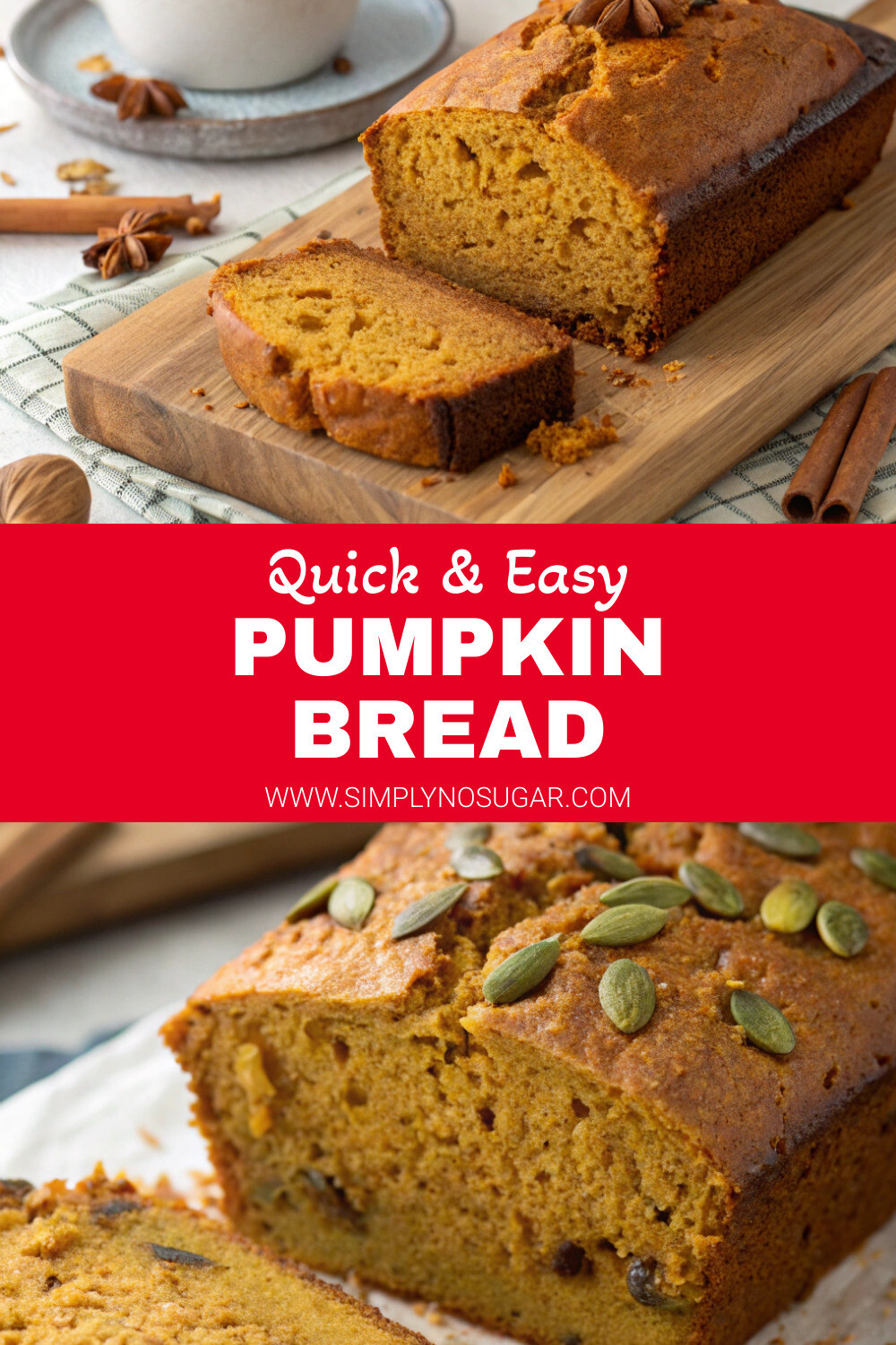 Pumpkin Bread Pinterest