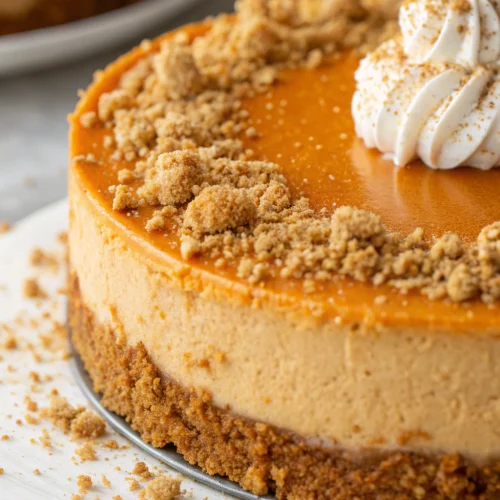 Pumpkin Cheesecake 1