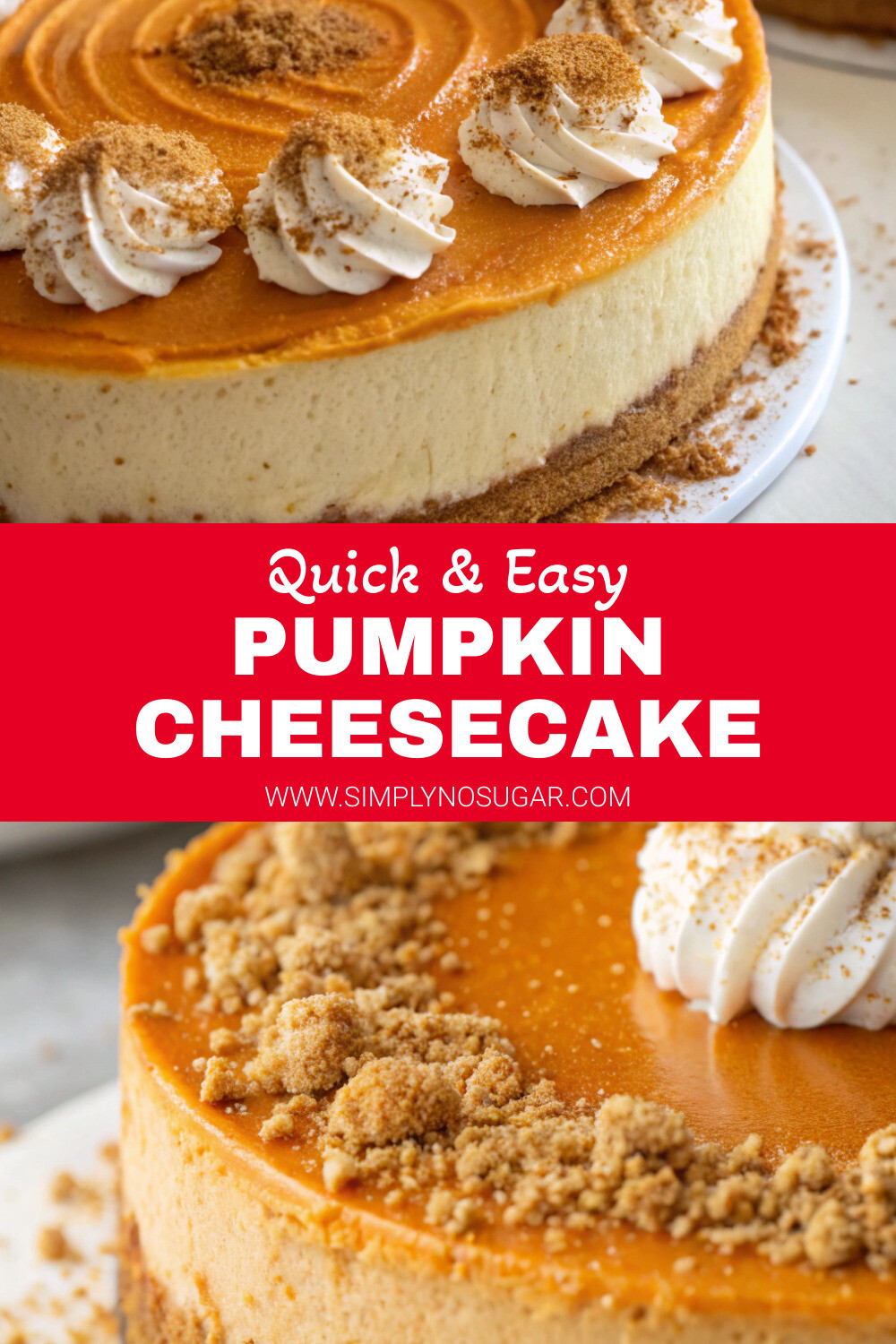 Pumpkin Cheesecake Pinterest