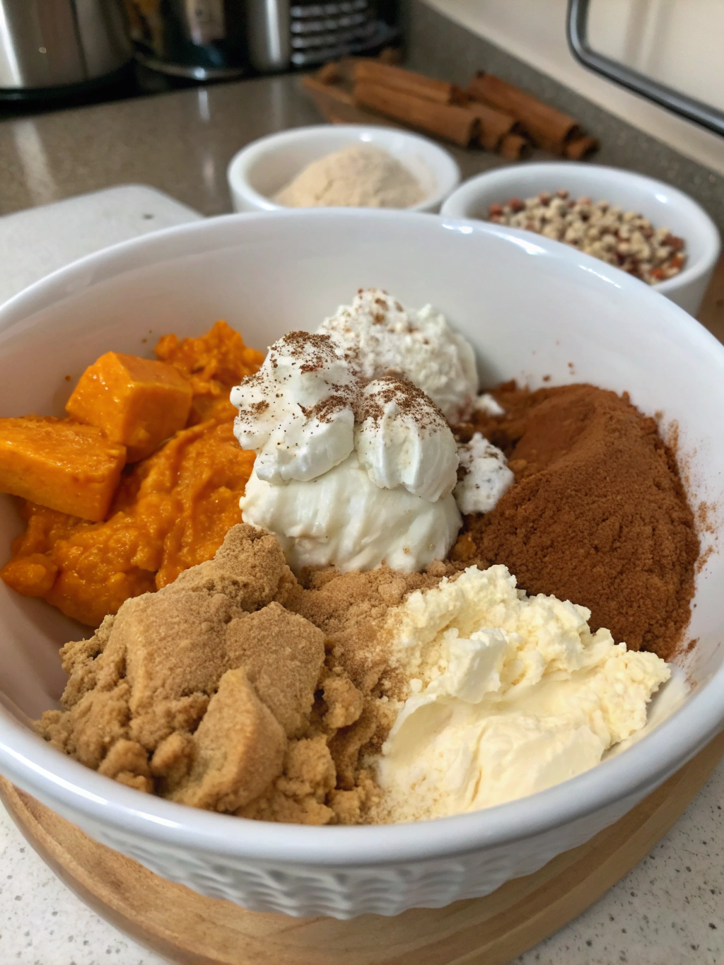 Pumpkin Fluff Ingredients