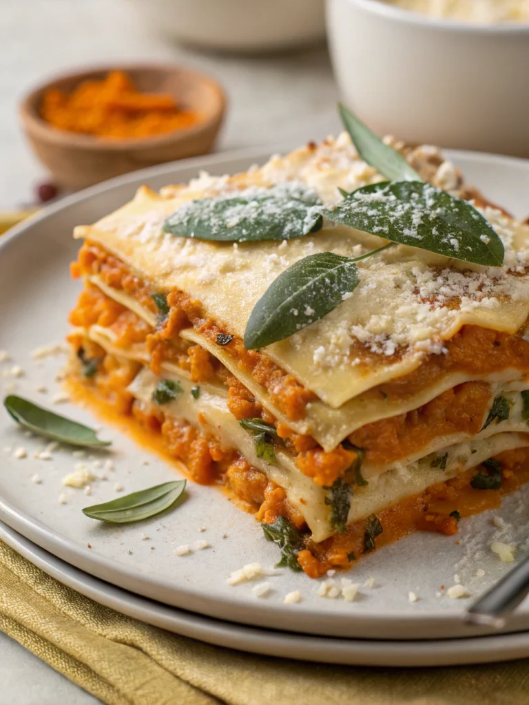 Pumpkin Lasagna