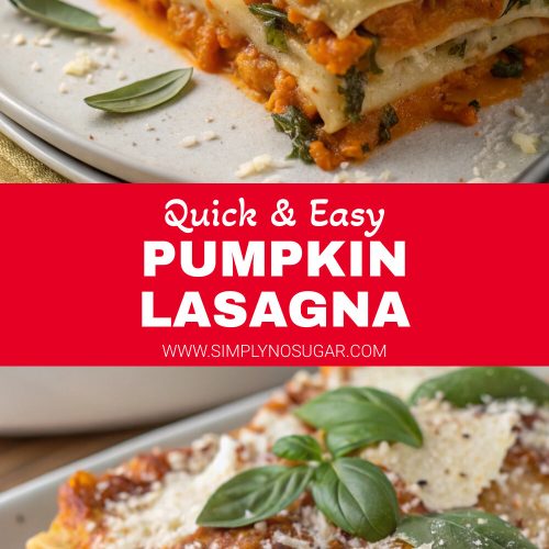 Pumpkin Lasagna pinterest