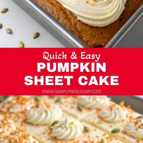 Pumpkin Sheet Cake pinterest