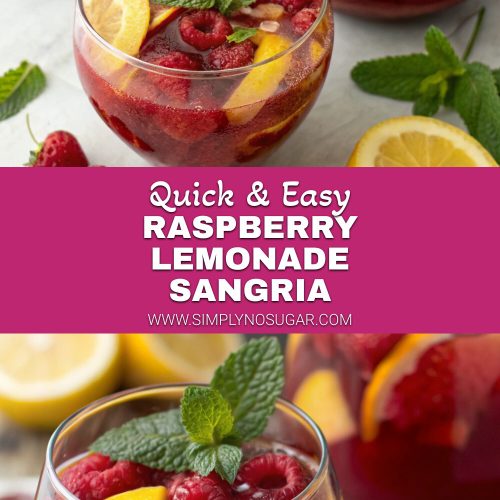 Raspberry Lemonade Sangria pinterest