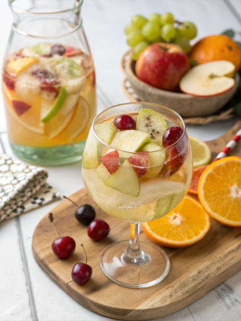 Refreshing White Sangria