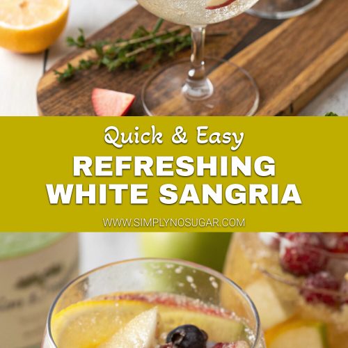 Refreshing White Sangria pinterest