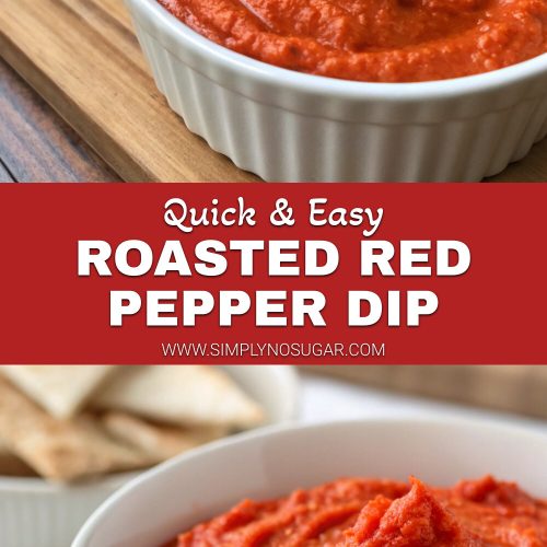 Roasted Red Pepper Dip pinterest
