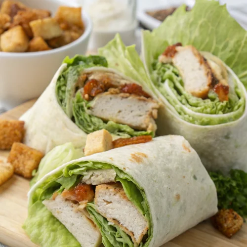 Savory Caesar Wraps 1