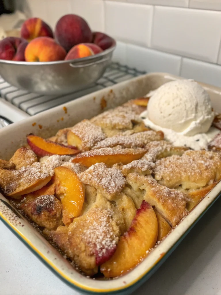 Southern Peach Cobbler