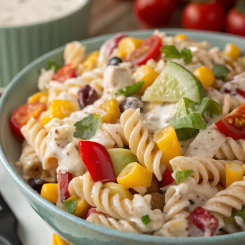 Southwest Ranch Pasta Salad 1