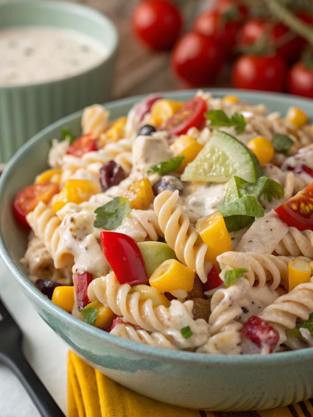 Southwest Ranch Pasta Salad