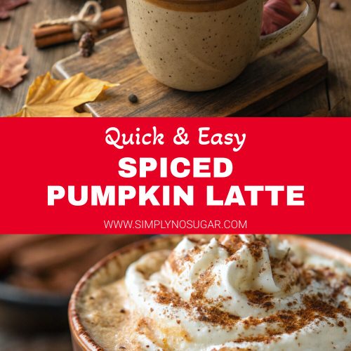 Spiced Pumpkin Latte pinterest