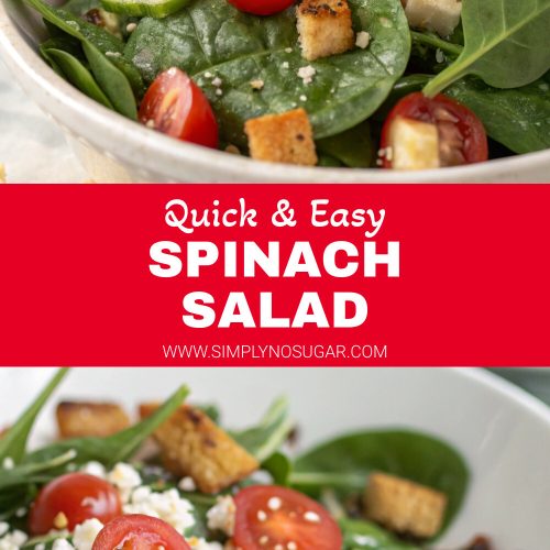 Spinach Salad pinterest
