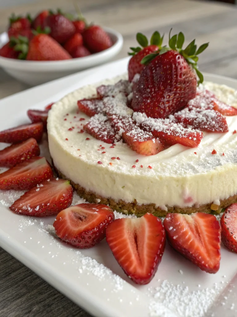 Strawberry Cheesecake Dip
