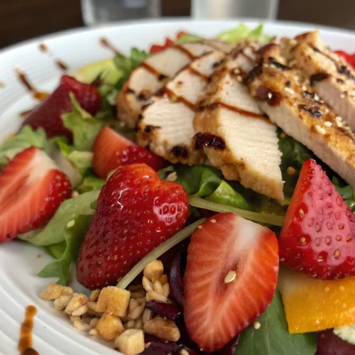 Strawberry Chicken Salad 1
