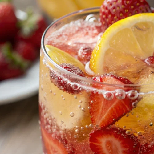 Strawberry Lemonade Fizz 1