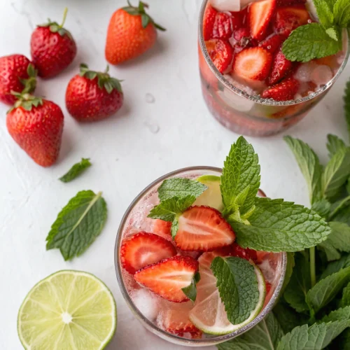 Strawberry Mojito Recipe 1