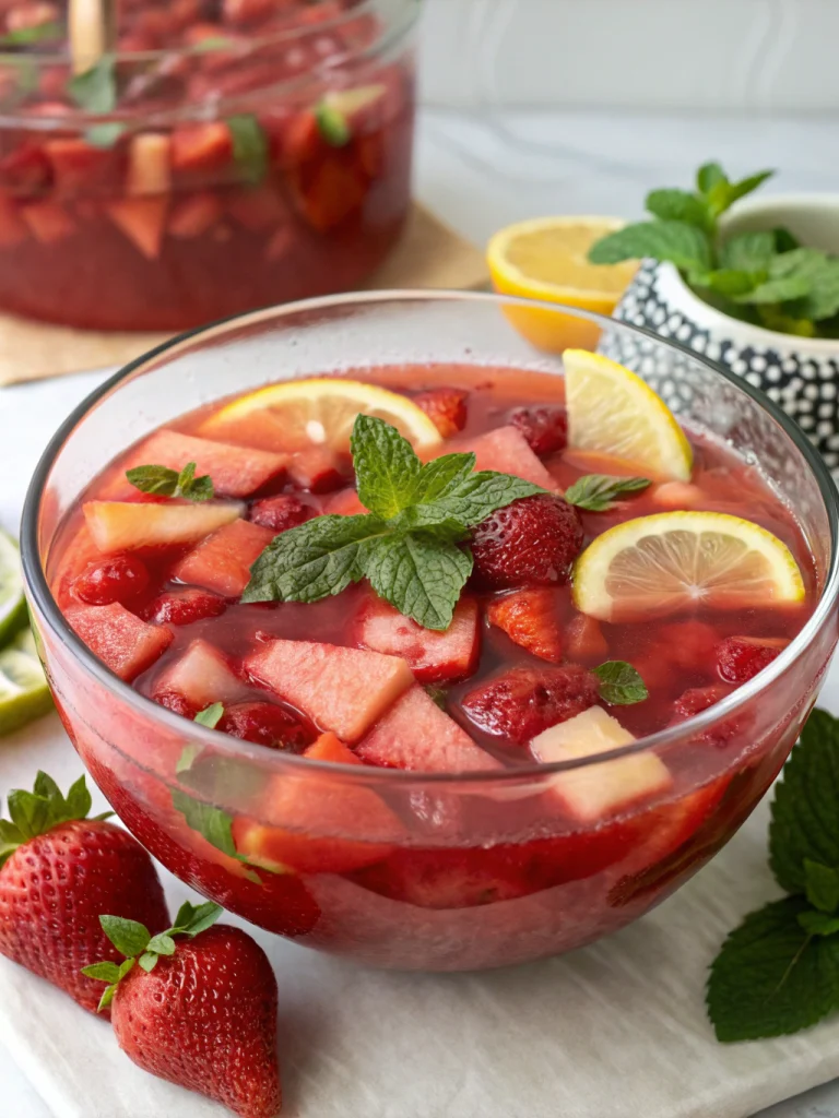 Strawberry Watermelon Sangria