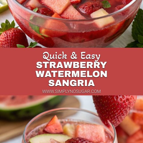 Strawberry Watermelon Sangria pinterest