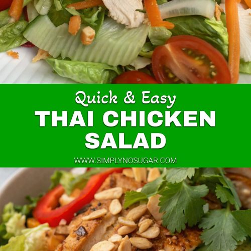 Thai Chicken Salad pinterest