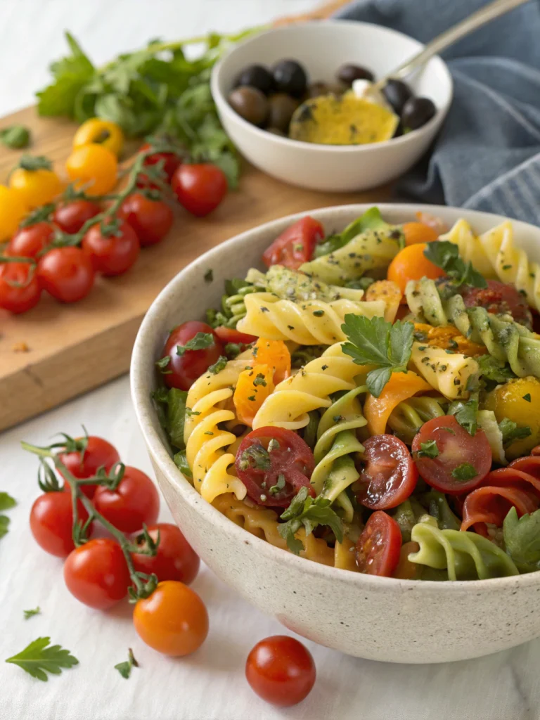 Tri Color Pasta Salad