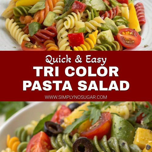 Tri Color Pasta Salad pinterest