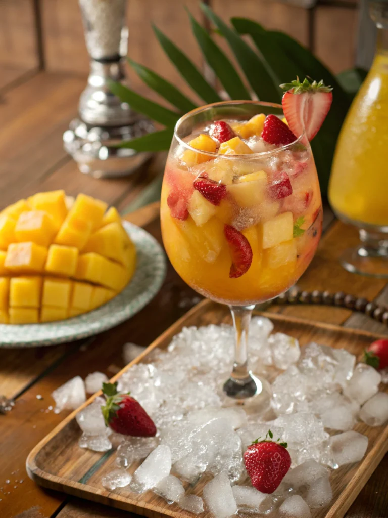 Tropical Mango Sangria