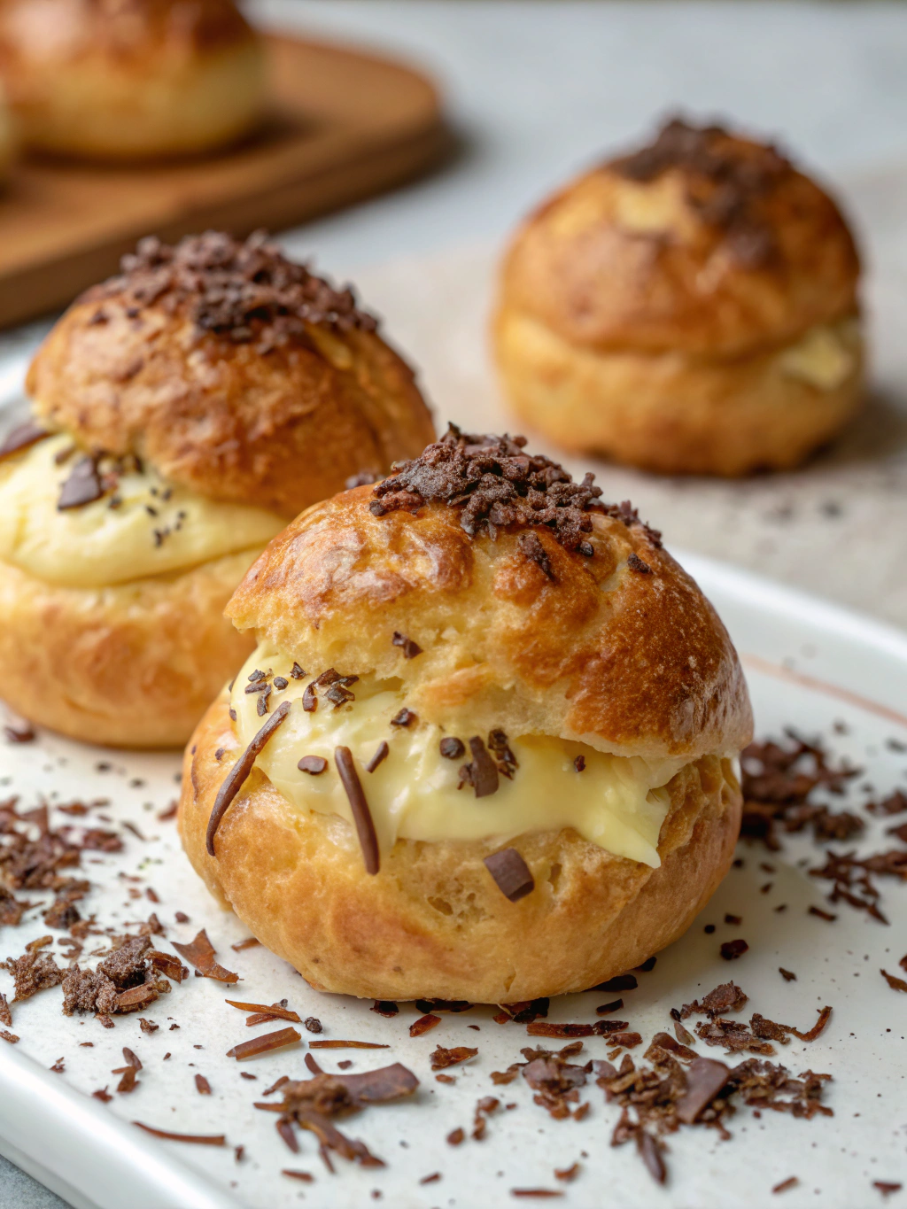 Truffle Cheese Choux Buns