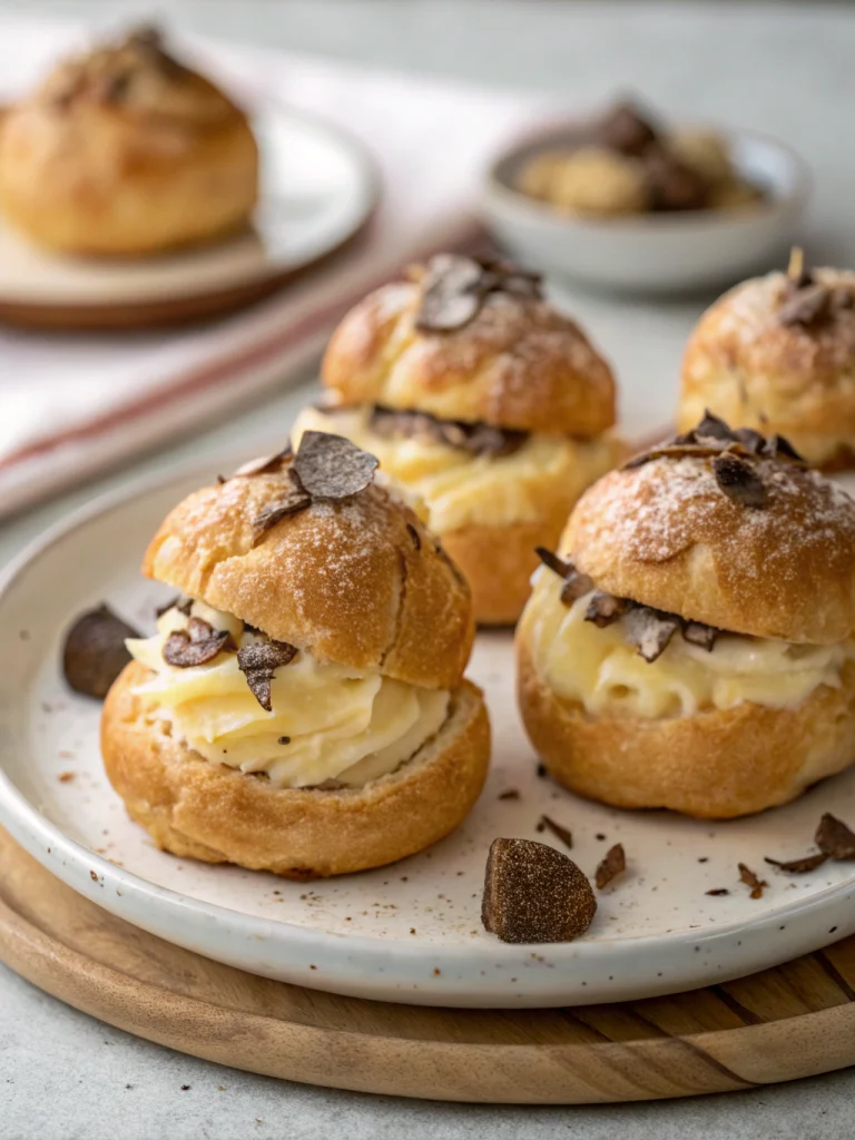 Truffle Cheese Choux Buns