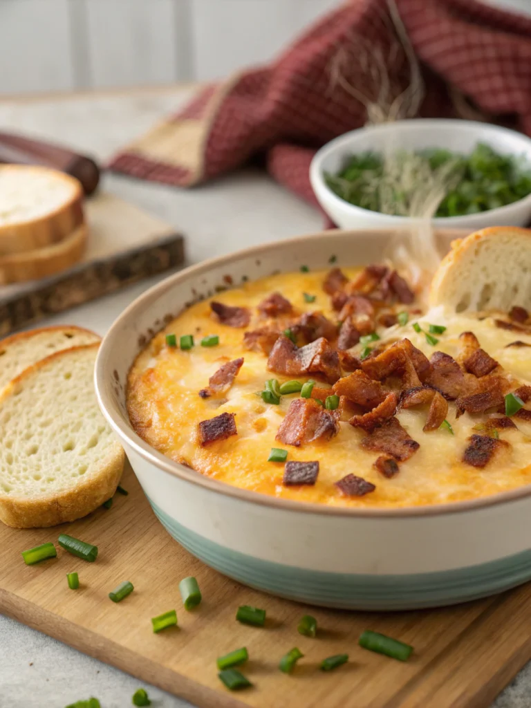Warm Bacon Cheese Dip