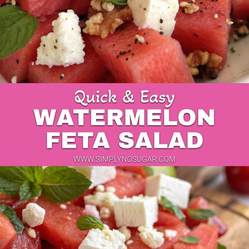 Watermelon Feta Salad pinterest