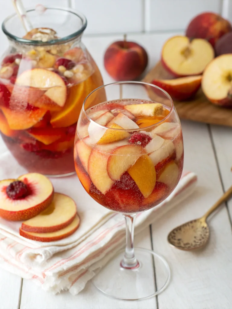 White Peach Sangria