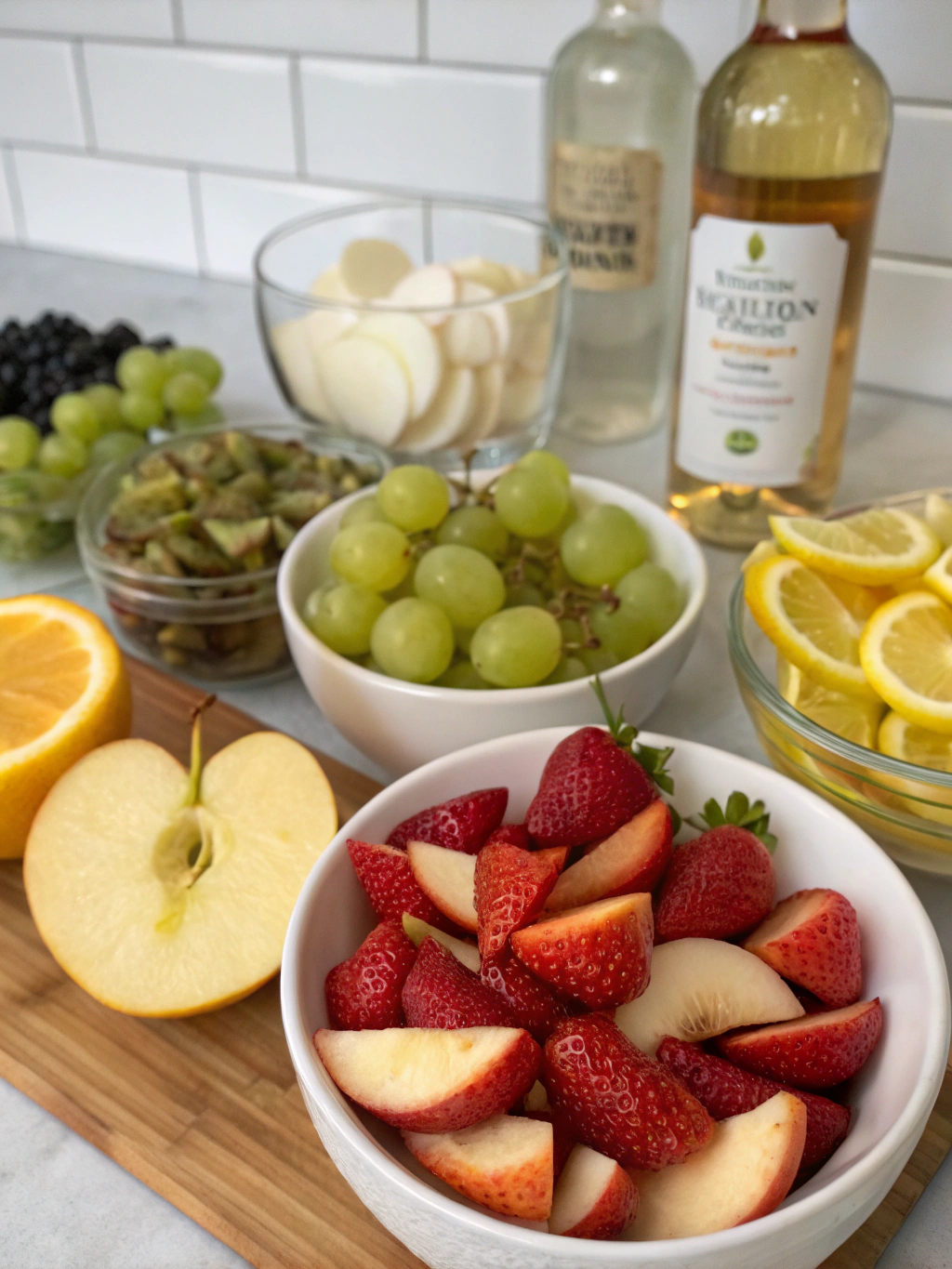 White Sangria Ingredients
