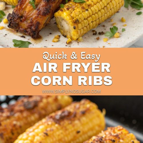 Air Fryer Corn Ribs pinterest