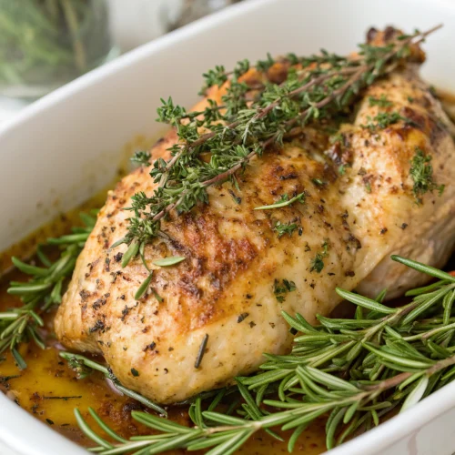 Baked Chicken with Italian Herbs 1