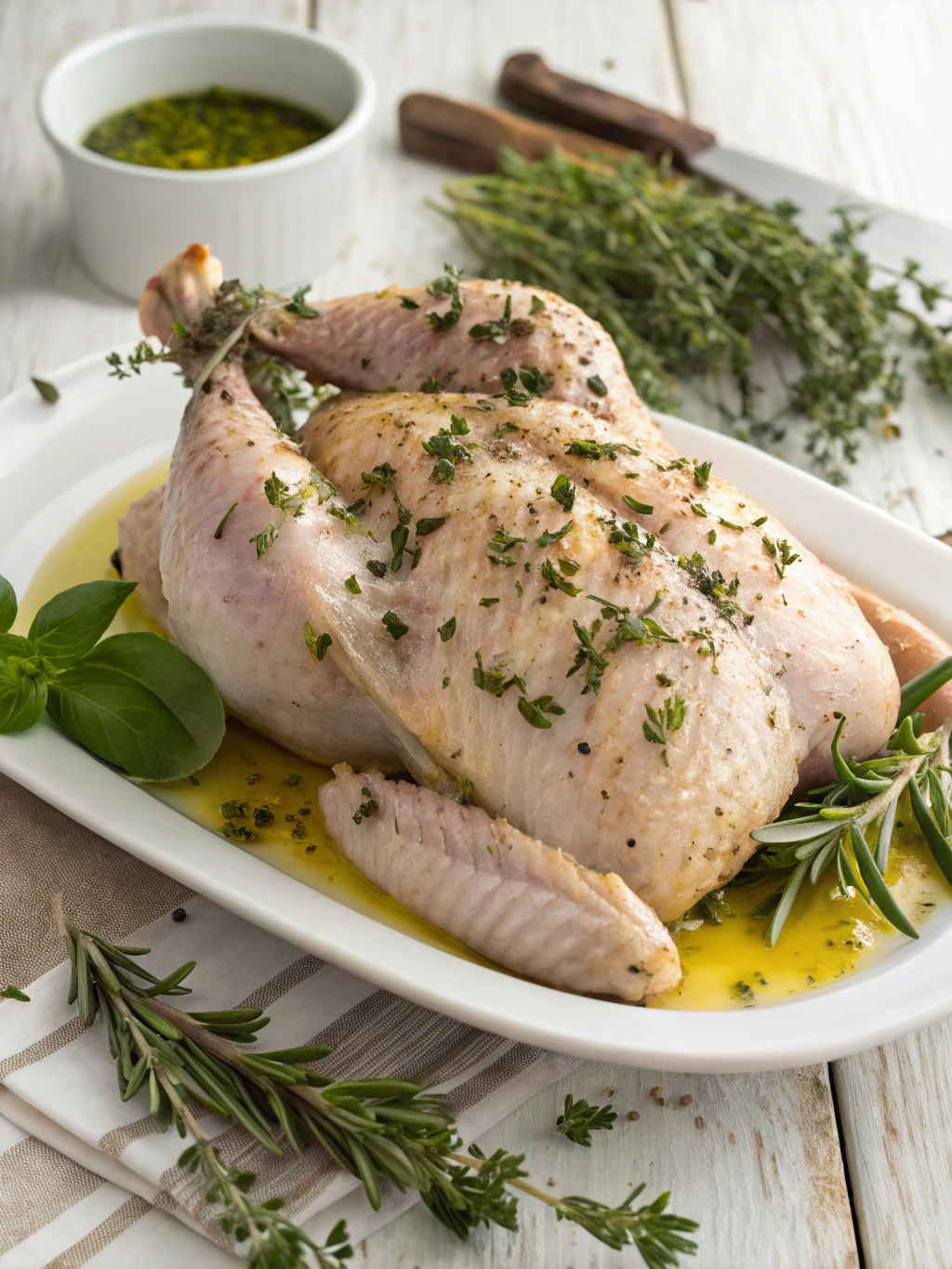 Baked Chicken with Italian Herbs ingredients