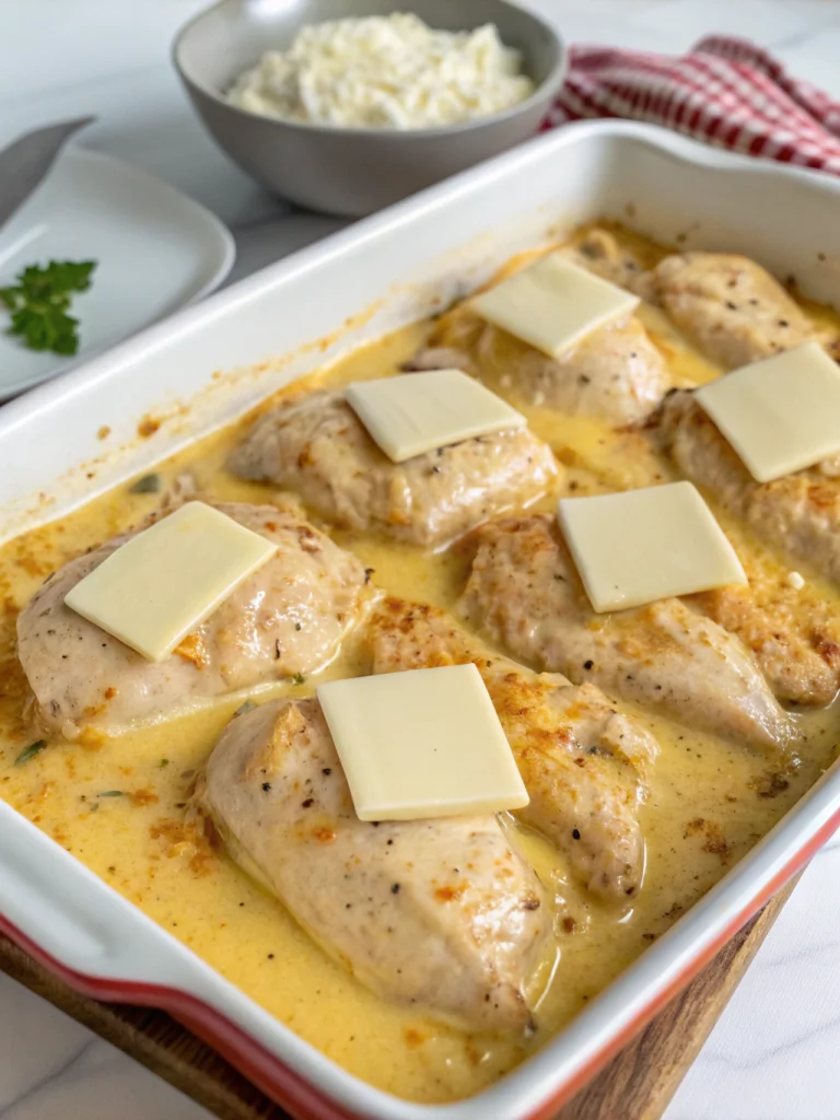 Creamy Chicken Bake with Cream Cheese